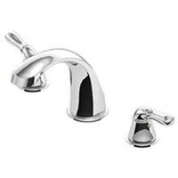 roman tub faucet, 3 pc chrome