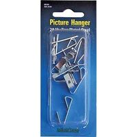 Picture Hanger, 20 Lb Zinc
