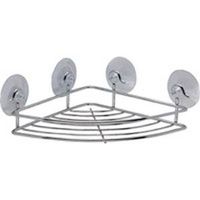 corner shower shelf, chrome 2 1/4in.