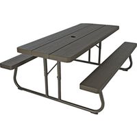 3679750 - 6FT PUTTYTOP FOLD PICNIC TABLE