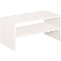 horizontal closet organizer, 11 1/2in. x 24in. x 11 1/2in. white
