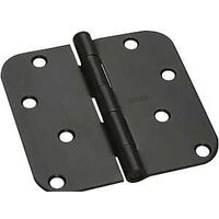radius hinge, 4in. x 4in. x 5/8in. bronze