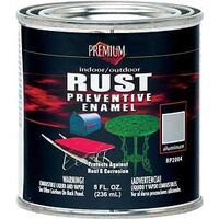 Premium Rust Preventive Enamel, Aluminum 1/2 Pt