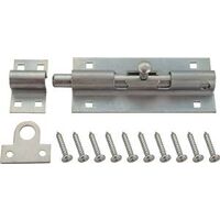 Heavy Duty Barrel Bolt, 6in. Zinc