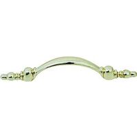 Polished Brass Pull, 3in.