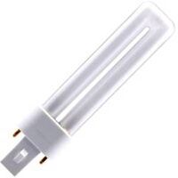 deluxe compact fluorescent bulb, 7 watt