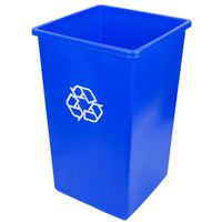 3742095 - 25 GAL BLUE RECYCLE CAN