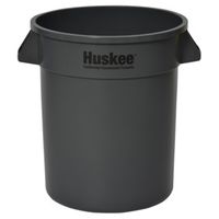 Huskee Round Refuse Trash Receptacle Without Lid
