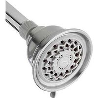 Wall Mount Shower Head, Brushed Nickel