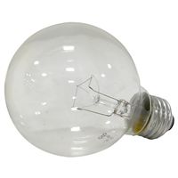 3761228 - 40W G25 GLOBE BULB CLEAR 3PK