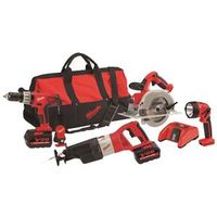 milwaukee four tool combo kit, 28 v