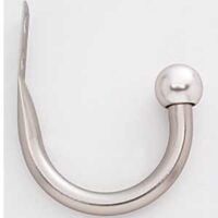 Curtain Ball Holdbacks, Brass