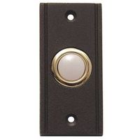 doorbell button, rust