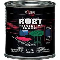 Premium Rust Preventive Enamel, Royal Blue 1/2 Pt