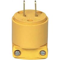3805520 - VINYL 1-15 NEMA PLUG YELLOW