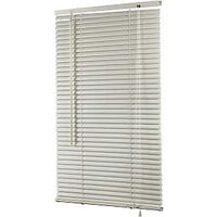 Vinyl Mini Blind, 25" x 64" White