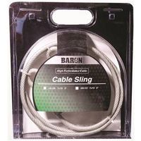 cable sling, 1/4in.-3/8in. x 9