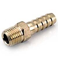 Barb Insert Fitting, 1/8in. x 1/4in. Brass