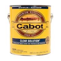 cabot clear solution, 1 gal pacific redwood