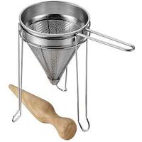 Canning Food Press W/Wood Pestle