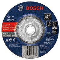 bosch metal grinding wheel, 4 1/2in.