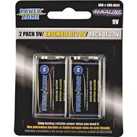 3898541 - ALKALINE BATTERY 9V 2 PACK
