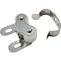 catch roller 1in. x 15/16in. x 1/2in. nickel