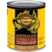 cabot voc australian timber oil, 1 qt honey teak