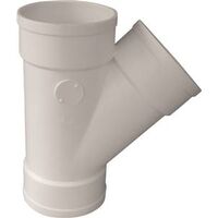Hub Stryrene 45 Degree Wye, 3in.
