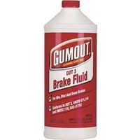 gumout brake fluid, 32 oz