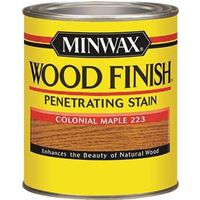 minwax wood finish, colonial maple 1pt