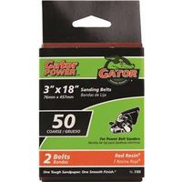 3967544 - 3X18IN 50GRIT ALUM OX BELT 2PK