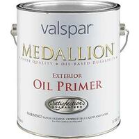 Exterior Oil Primer, 1 Gal White