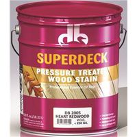 superdeck transparent stain, 5 gal red cedar