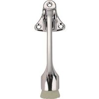 kickdown door holder, 4in. chrome