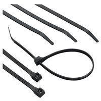 cable ties 11in. uv protected black     