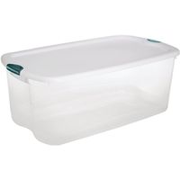4027728 - TOTE 106QT LATCH CLR/WHT