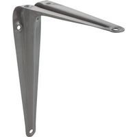 Shelf Bracket Gray Finish, 5" x 6"