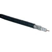 quad shield coax cable, 500 black