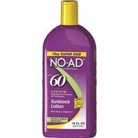 No-Ad SPF60 Sunblock Lotion, 16 oz