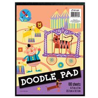 4072278 - DOODLE PAD WHITE PAPER 30LB
