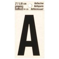 2in. reflective letter a