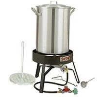 Turkey Fryer with Rack, 30 Qt  