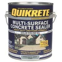 mult-surface concrete sealer, gray 1 gal