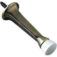 antique brass heavy duty rigid door stop