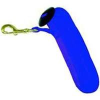 horse lunge lead with rub stop, 25 blue