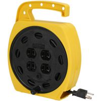 4108395 - 25FT 4OUTLET 16/3 CORD REEL