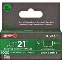 4122545 - 1/4IN STAPLES 1000/BOX