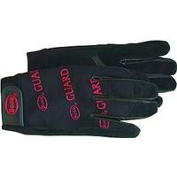 Reverse Grain Pigskin Gloves with Lycram, Medium