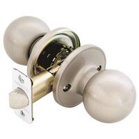T3 Passage Knob Satin Nickel